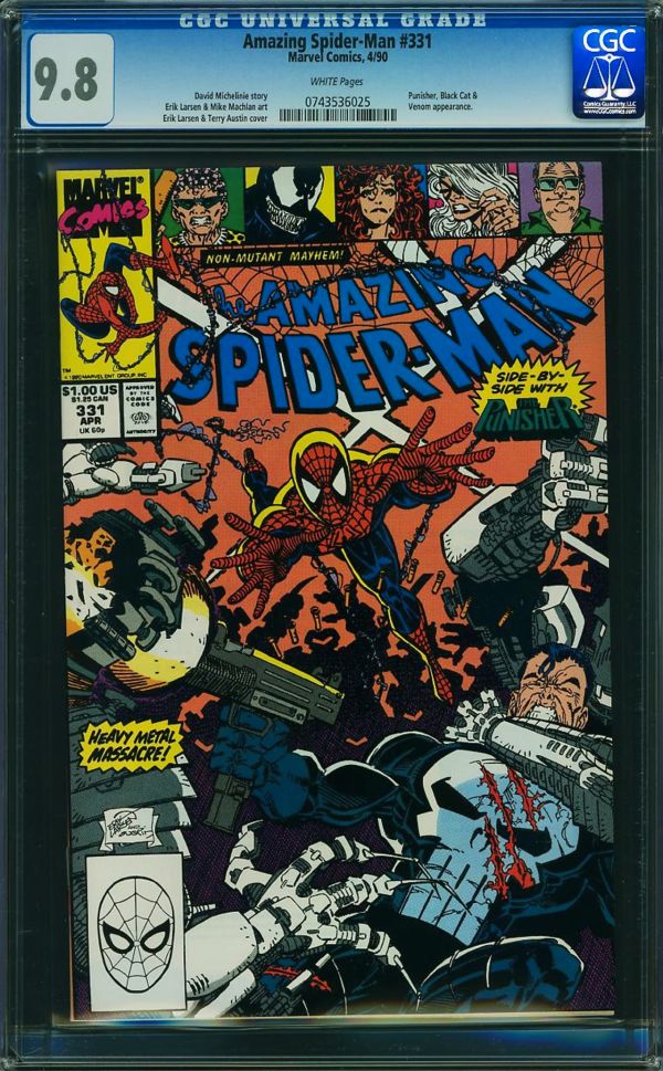 Image for Amazing Spider-Man #331 CGC 9.8