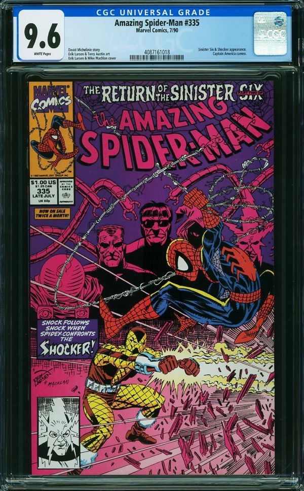 Image for Amazing Spider-Man #335 CGC 9.6