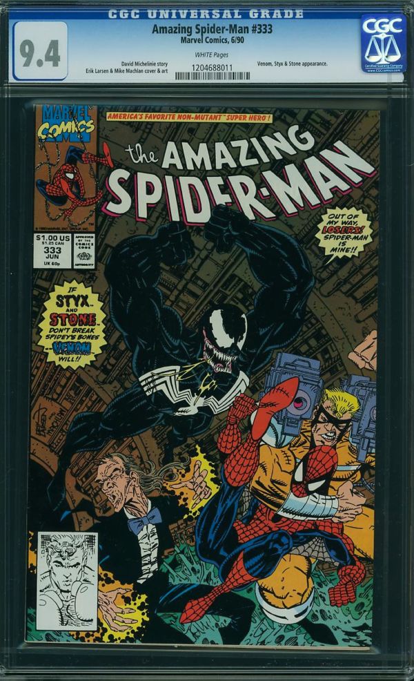 Image for Amazing Spider-Man #333 CGC 9.4