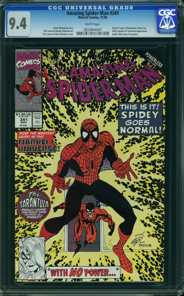 Image for Amazing Spider-Man #341 CGC 9.4