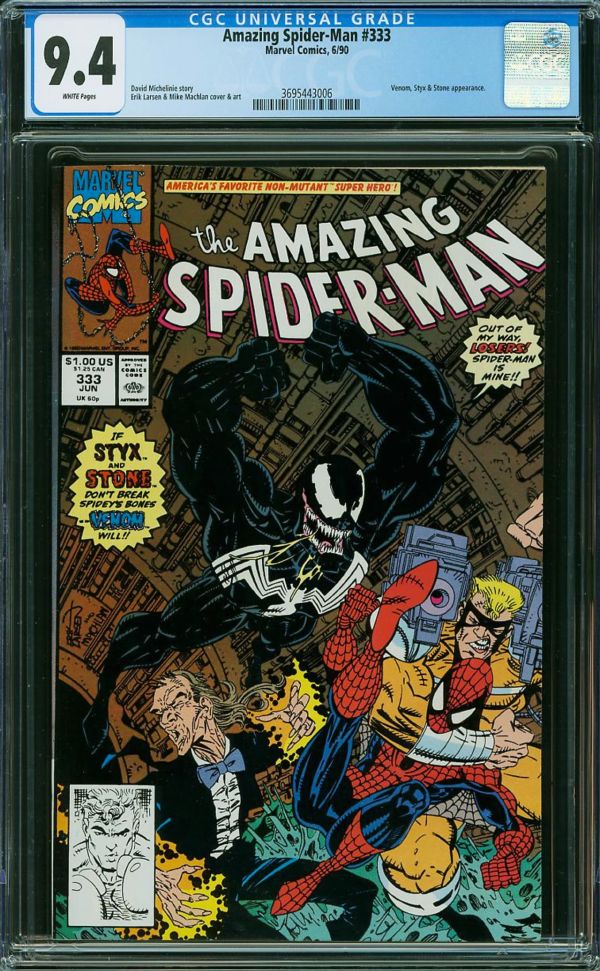 Image for Amazing Spider-Man #333 CGC 9.4