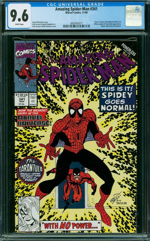 Image for Amazing Spider-Man #341 CGC 9.6