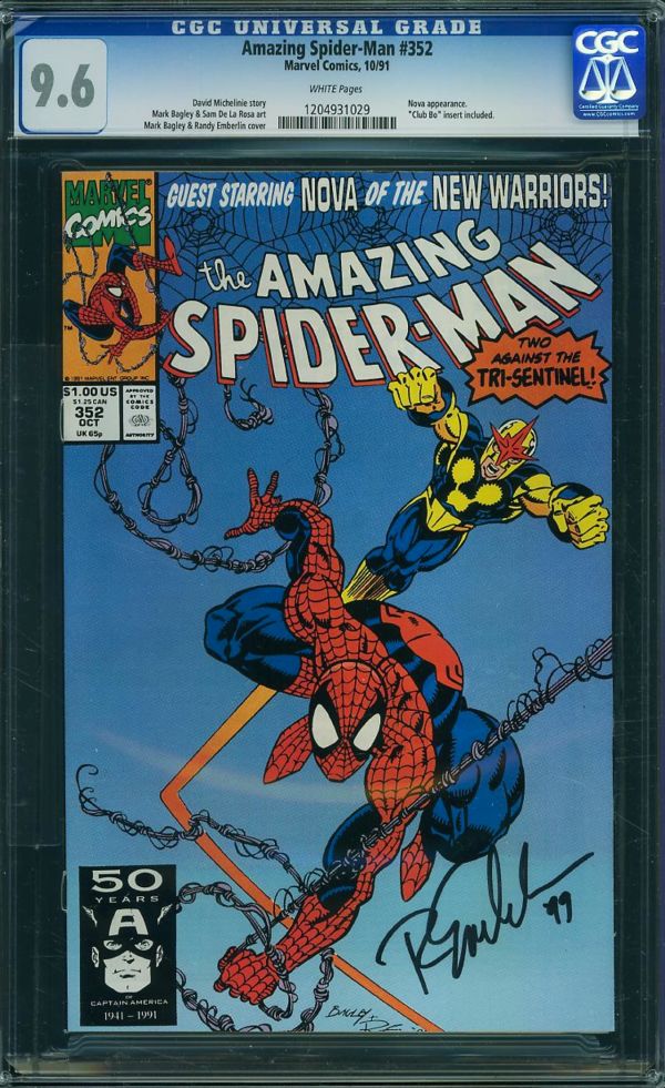 Image for Amazing Spider-Man #352 CGC 9.6