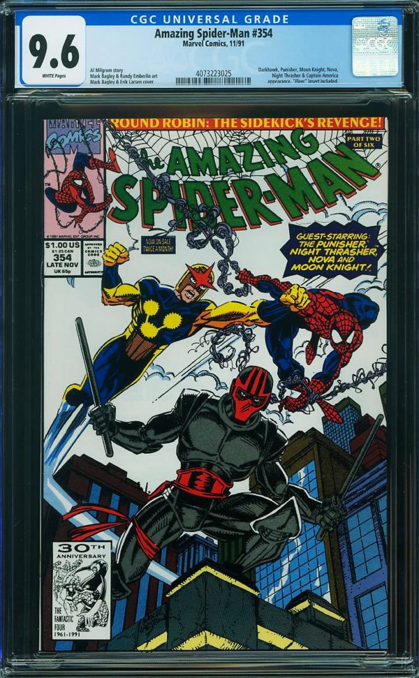 Image for Amazing Spider-Man #354 CGC 9.6