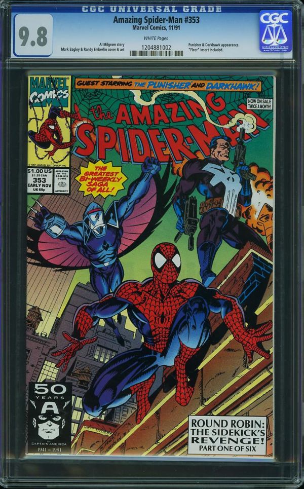 Image for Amazing Spider-Man #353 CGC 9.8