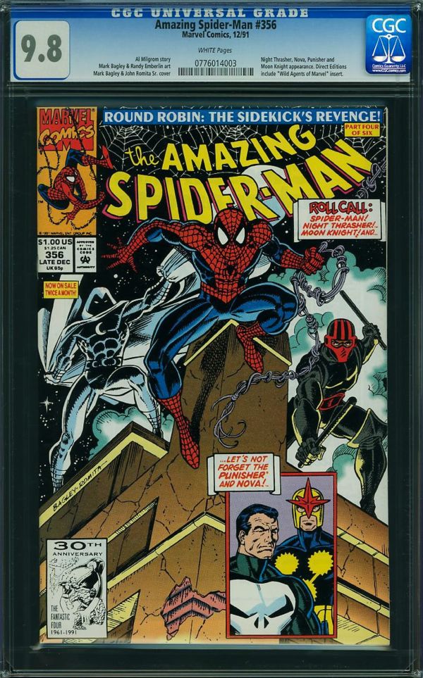 Image for Amazing Spider-Man #356 CGC 9.8