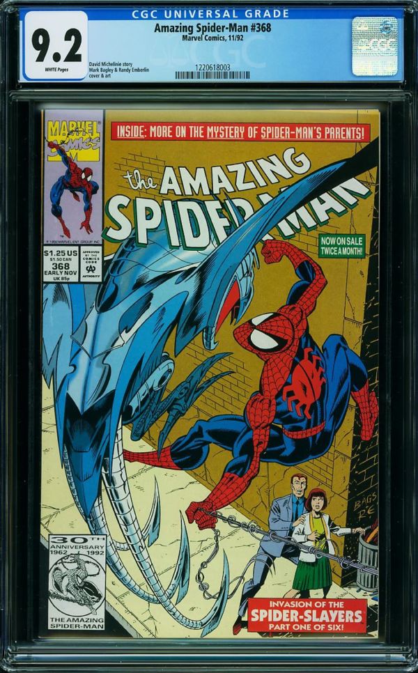 Image for Amazing Spider-Man #368 CGC 9.2