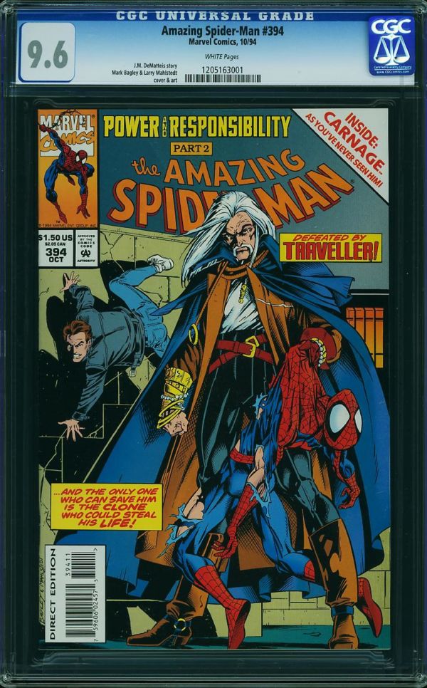 Image for Amazing Spider-Man #394 CGC 9.6