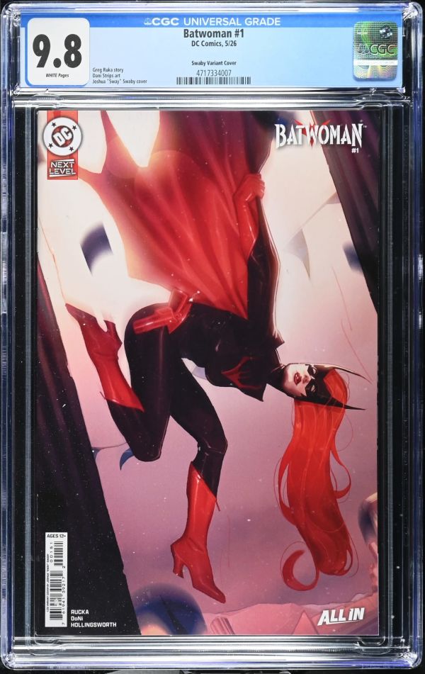 Image for Batwoman #1 Swaby Variant CGC 9.8