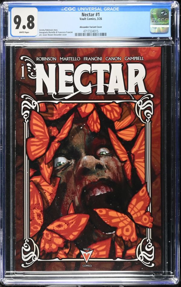 Image for Nectar #1 Alexander Variant Cover CGC 9.8