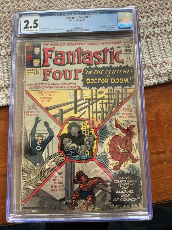 Image for Fantastic Four #17 CGC 2.5