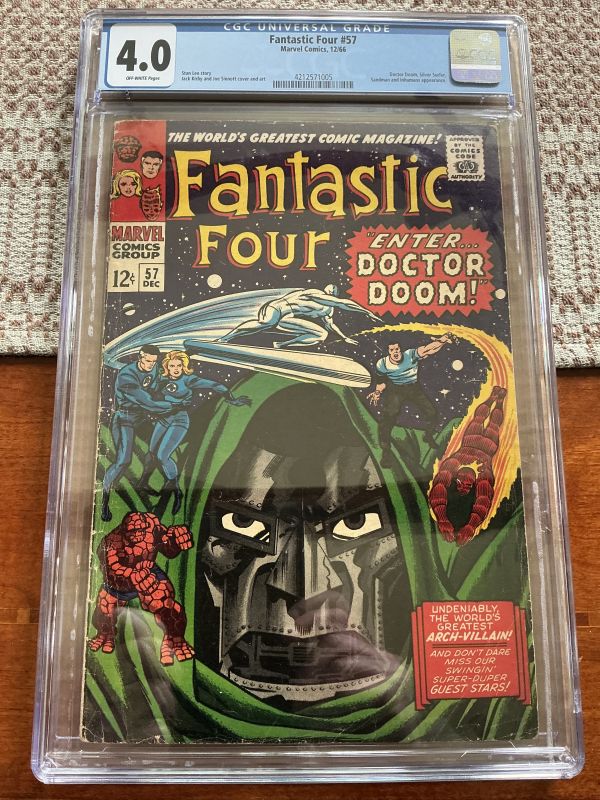 Image for Fantastic Four #57 CGC 4.0