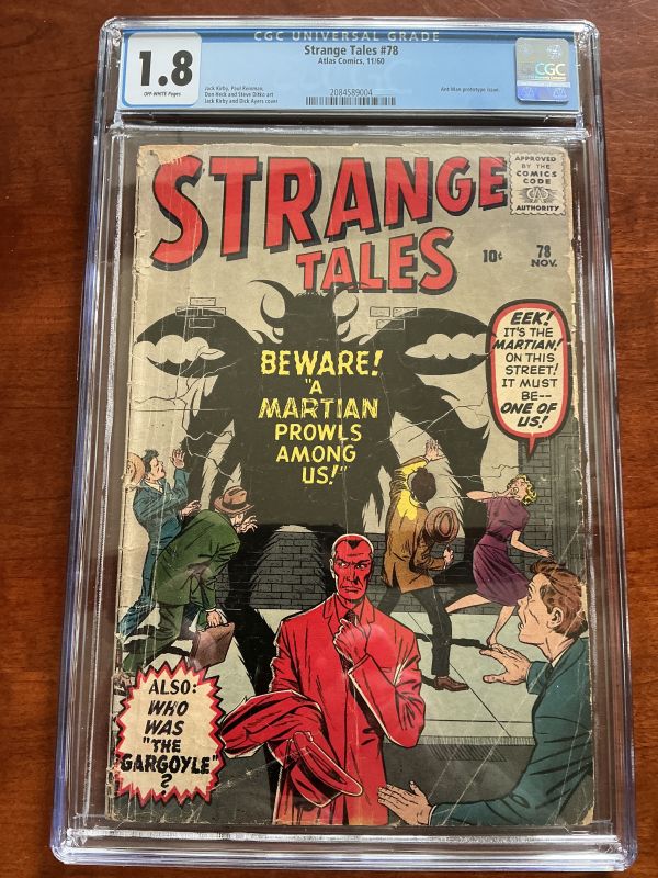 Image for Strange Tales #78 CGC 1.8