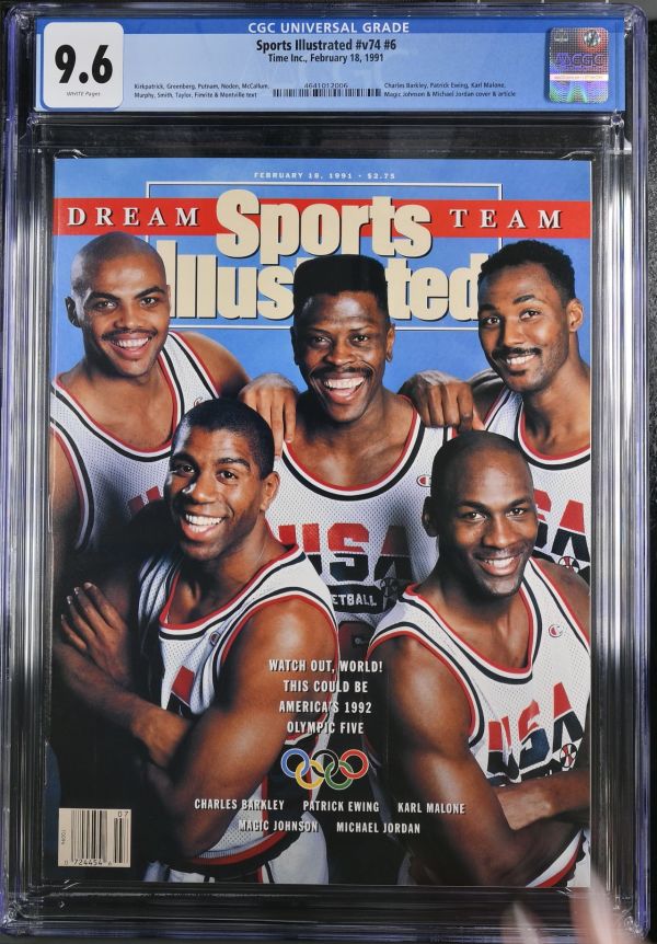 Image for Sports Illustrated #v74 #6 CGC 9.6