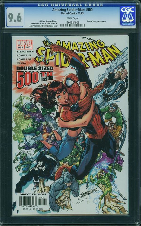 Image for Amazing Spider-Man #500 CGC 9.6