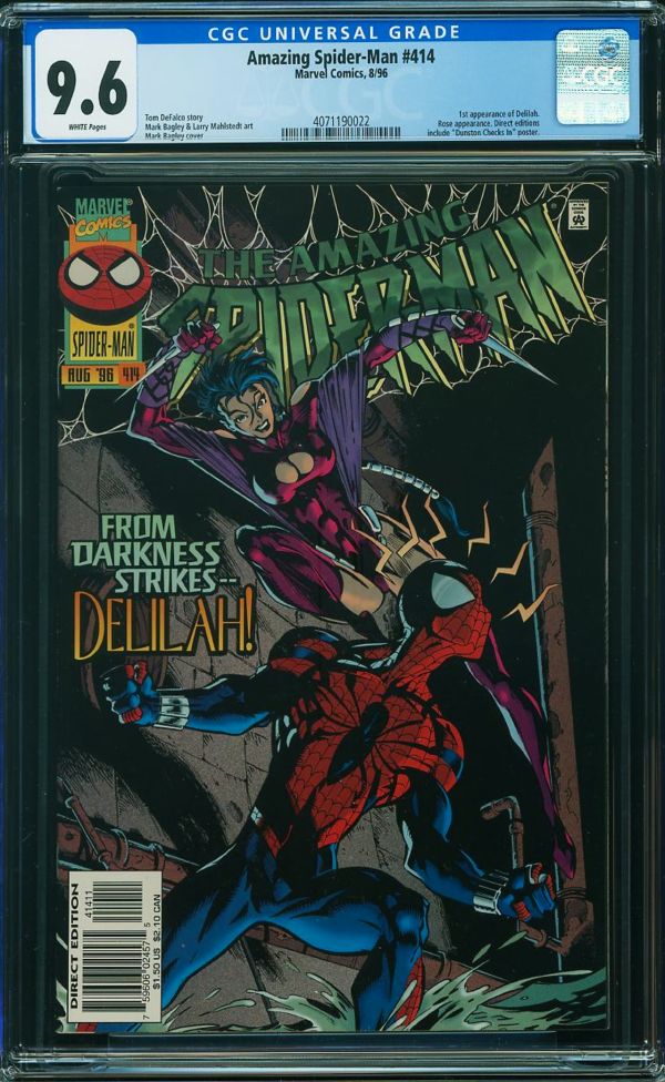 Image for Amazing Spider-Man #414 CGC 9.6