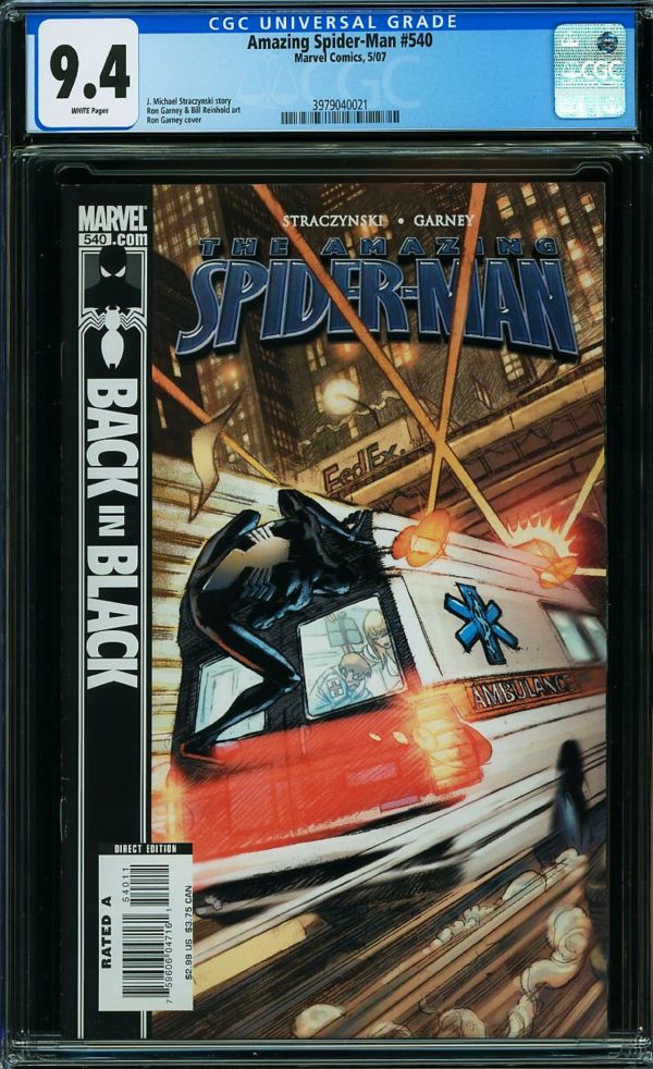 Image for Amazing Spider-Man #540 CGC 9.4