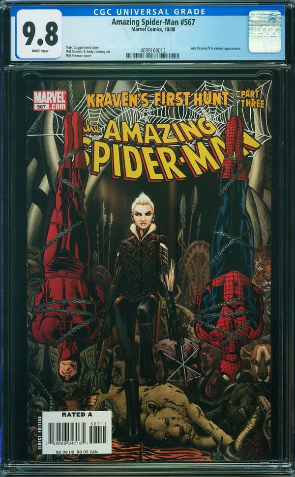 Image for Amazing Spider-Man #567 CGC 9.8