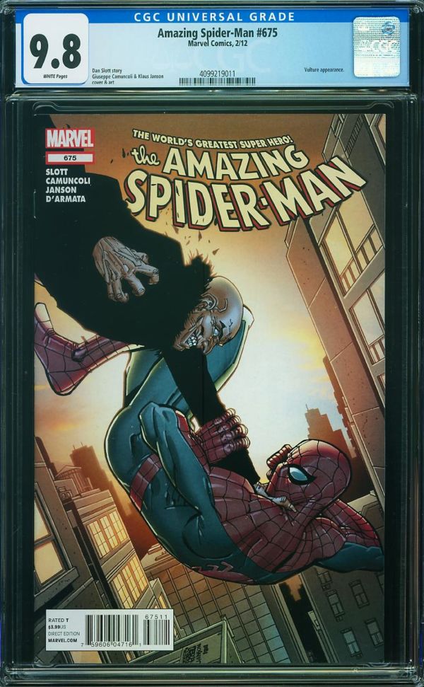 Image for Amazing Spider-Man #675 CGC 9.8