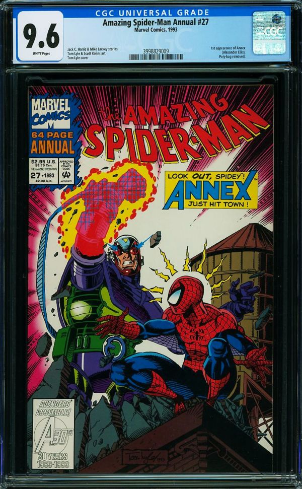 Image for Amazing Spider-Man Annual #27 CGC 9.6