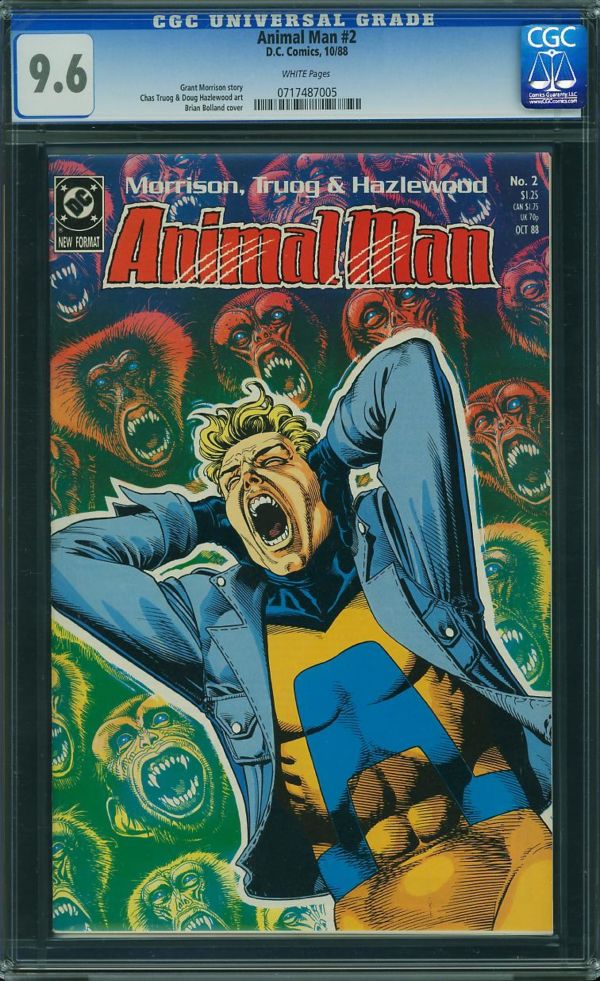 Image for Animal Man #2 CGC 9.6