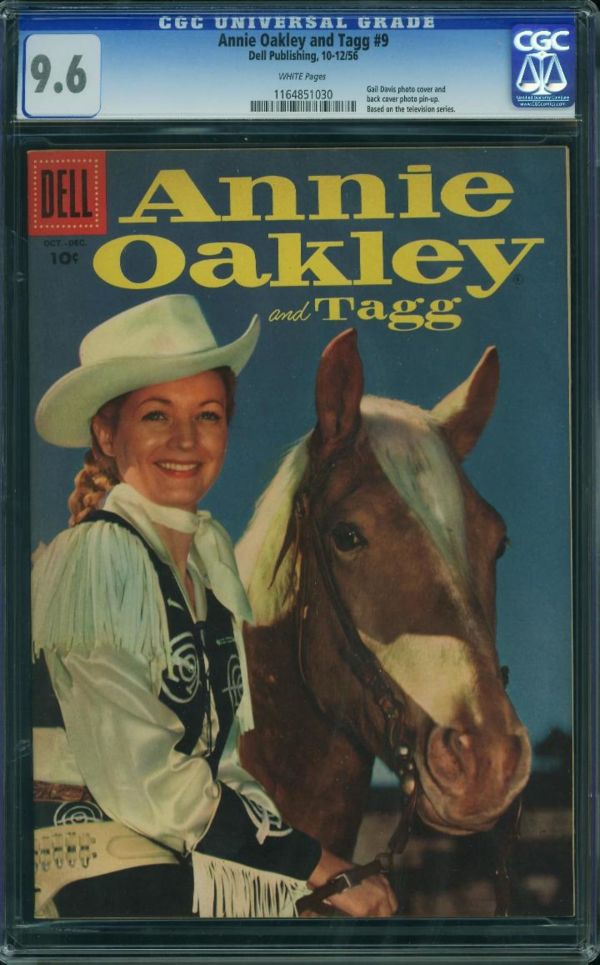 Image for Annie Oakley and Tagg #9 CGC 9.6