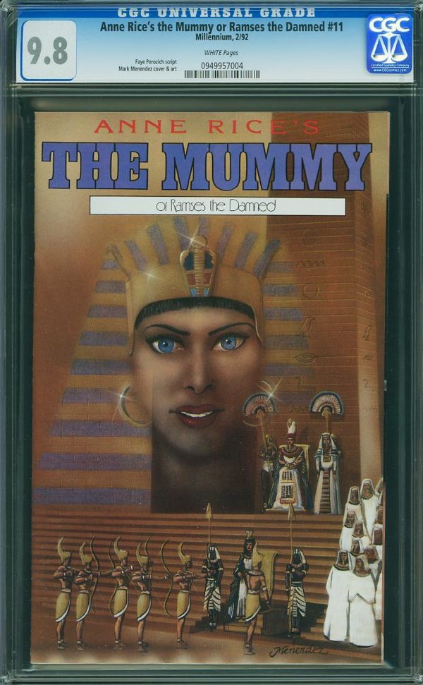 Image for Anne Rice's The Mummy or Ramses the Damned #11 CGC 9.8