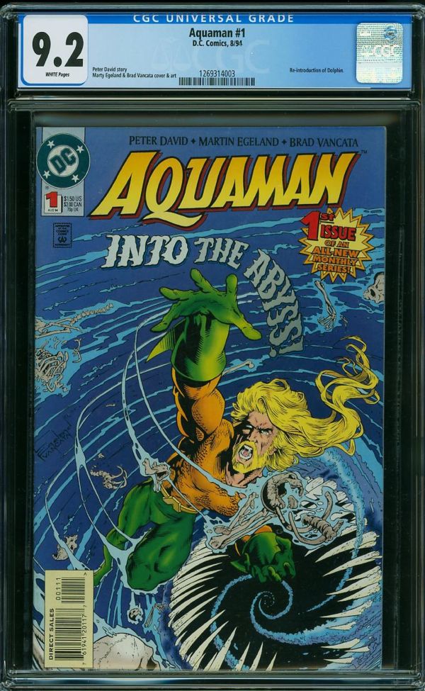 Image for Aquaman #1 CGC 9.2
