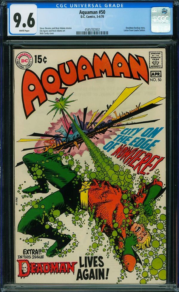 Image for Aquaman #50 CGC 9.6