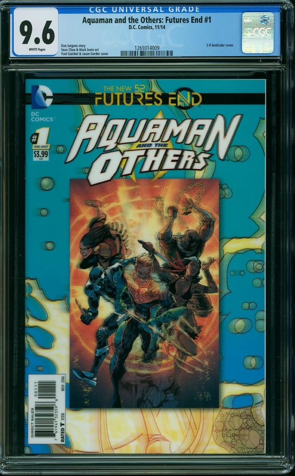 Image for Aquaman and the Others: Futures End #1 CGC 9.6