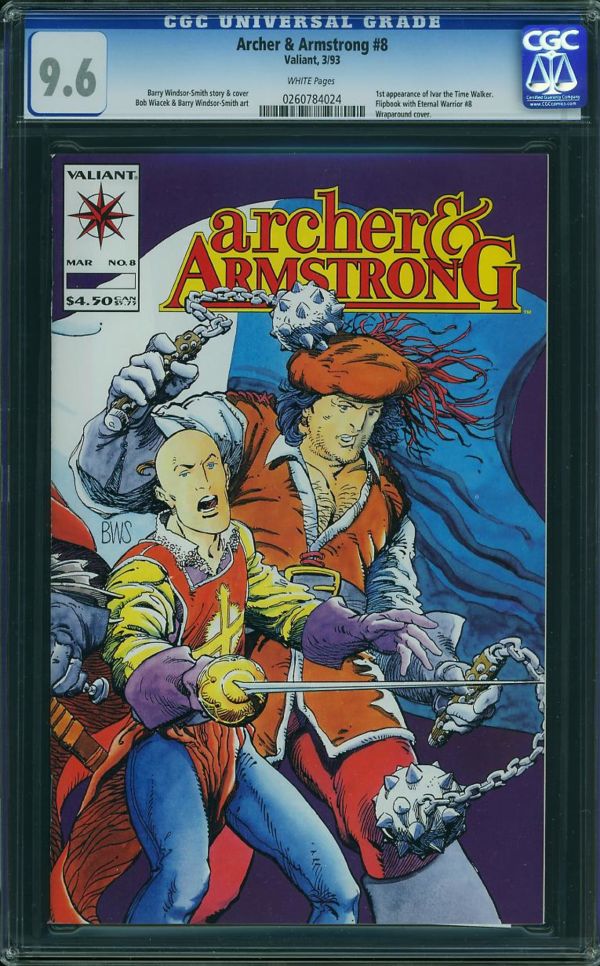 Image for Archer & Armstrong #8 CGC 9.6