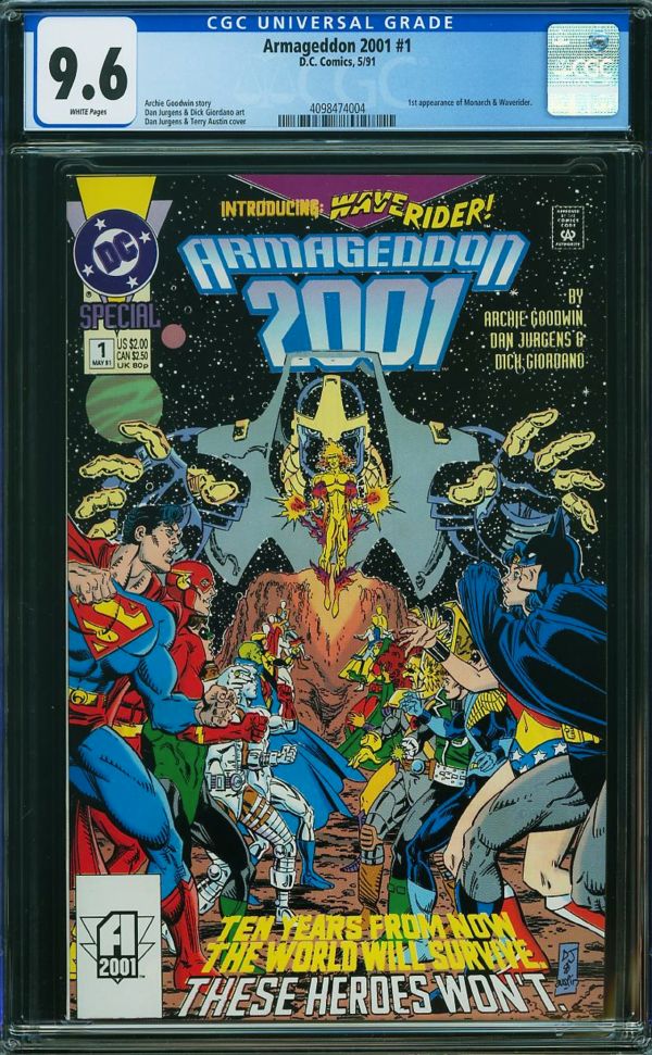 Image for Armageddon 2001 #1 CGC 9.6