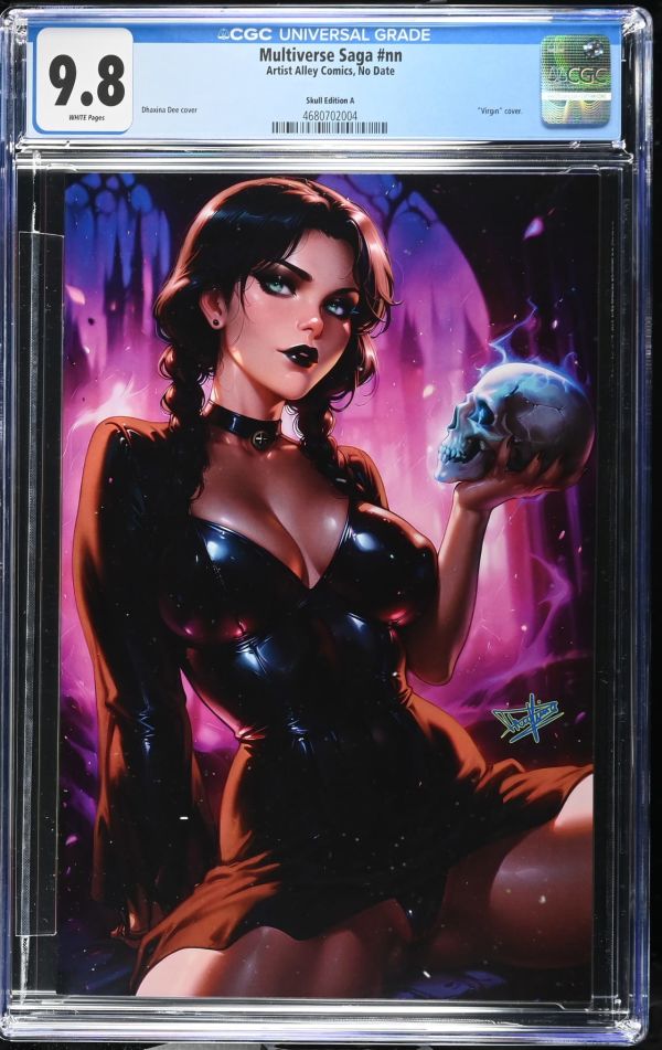Image for Multiverse Saga #nn Skull Edition A CGC 9.8 (Wednesday Addams)
