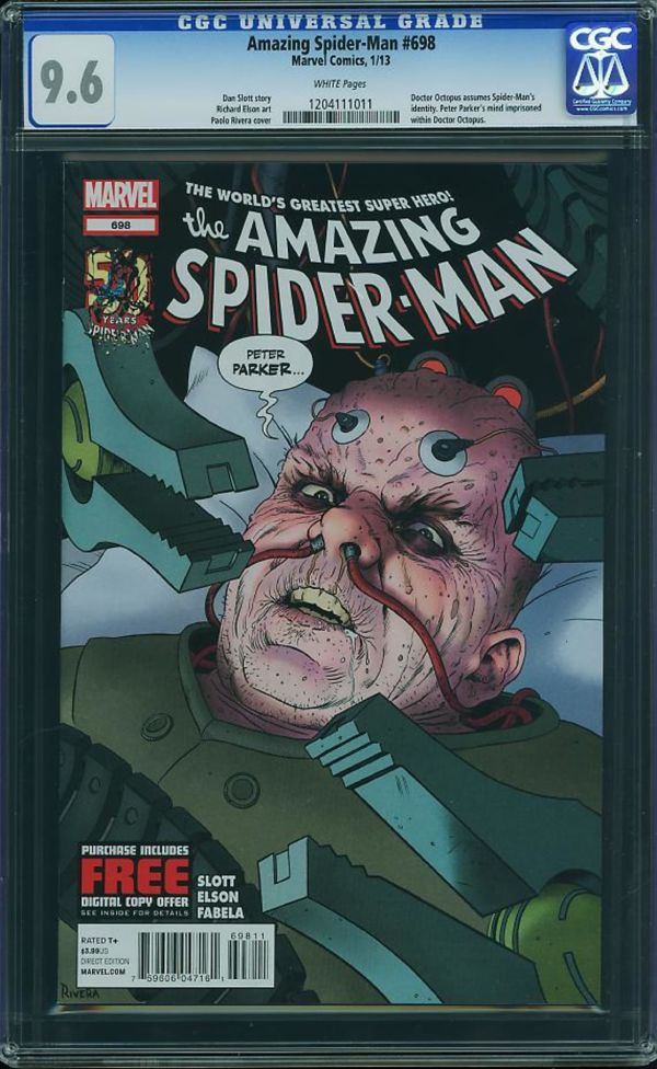Image for Amazing Spider-Man #698 CGC 9.6