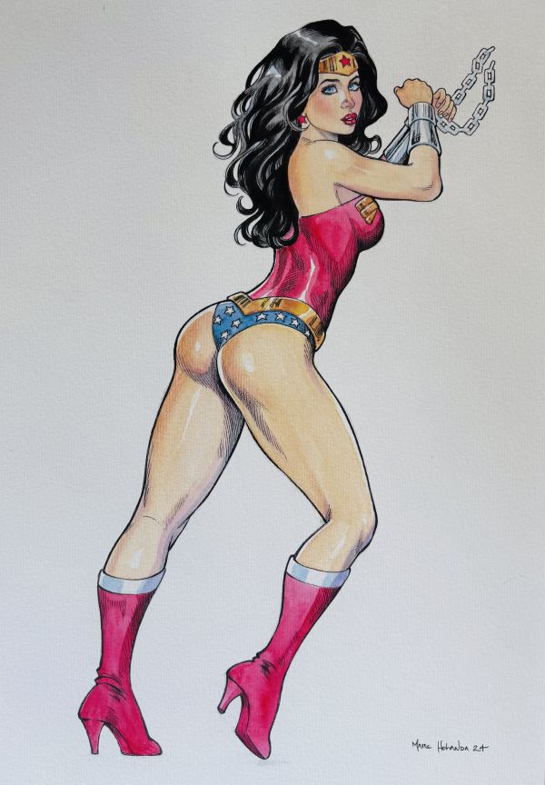 Image for Wonder Woman Original Art 11x17