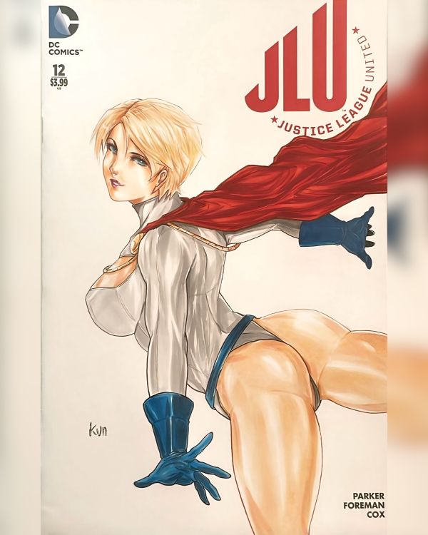 Image for Power Girl - JLU Blank Cover