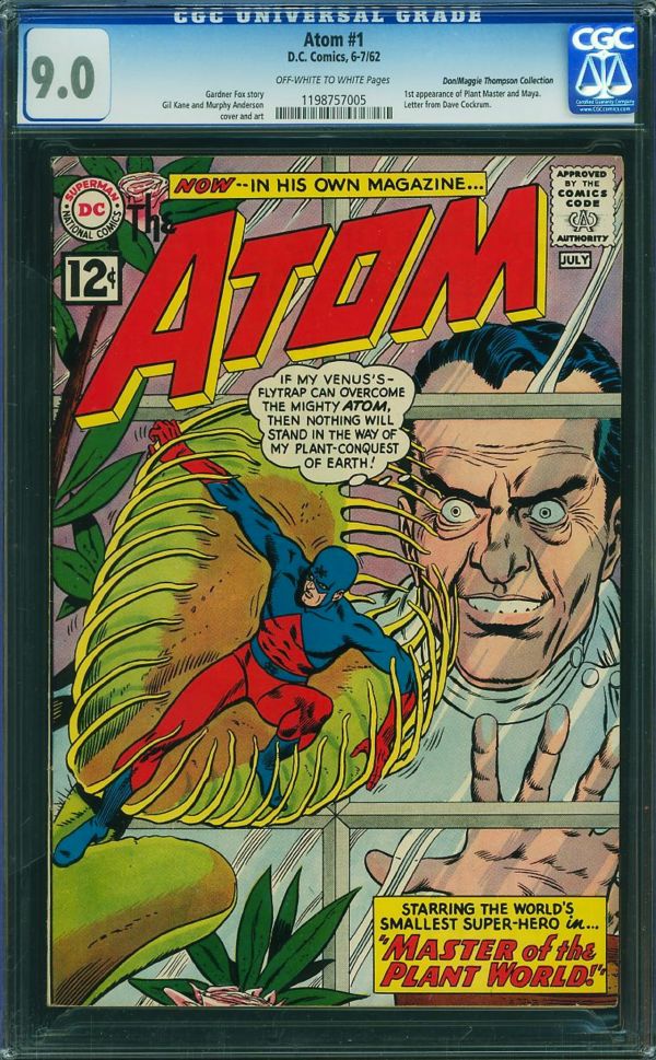 Image for Atom #1 CGC 9.0