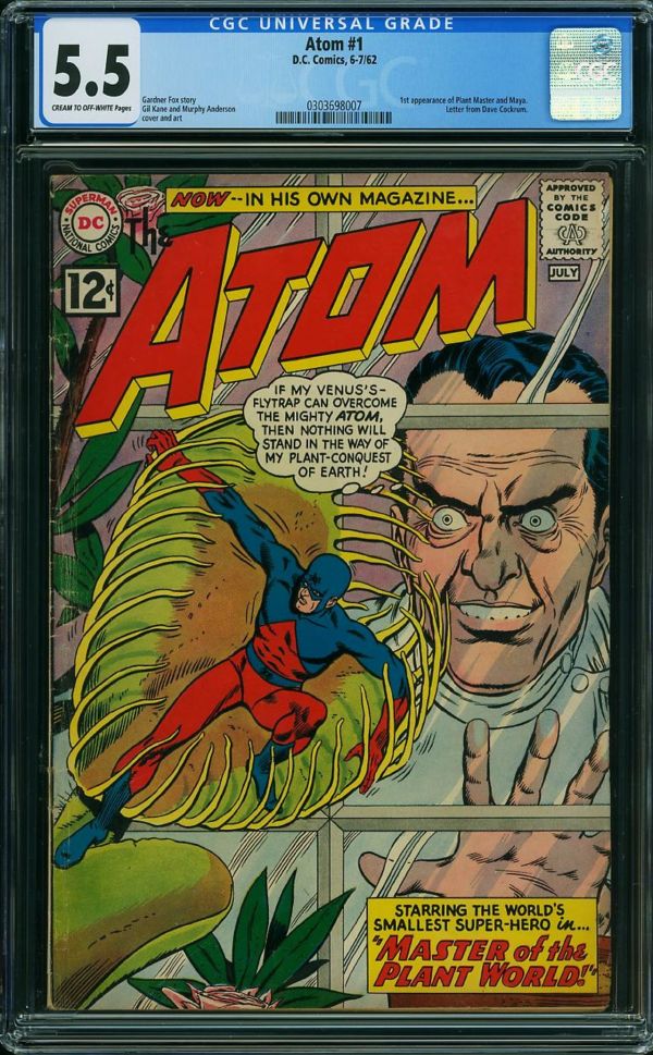 Image for Atom #1 CGC 5.5