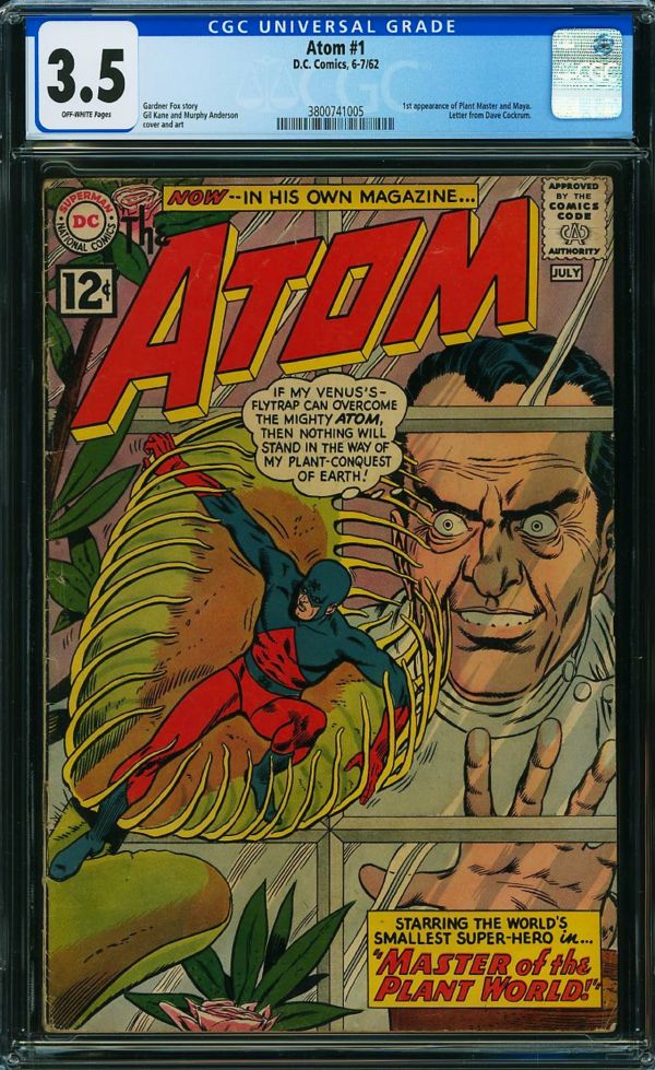 Image for Atom #1 CGC 3.5