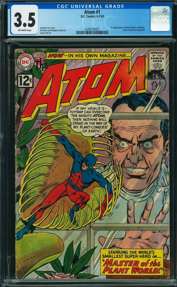 Image for Atom #1 CGC 3.5