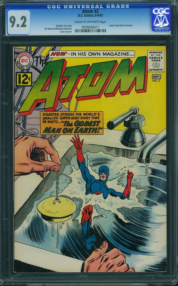 Image for Atom #2 CGC 9.2