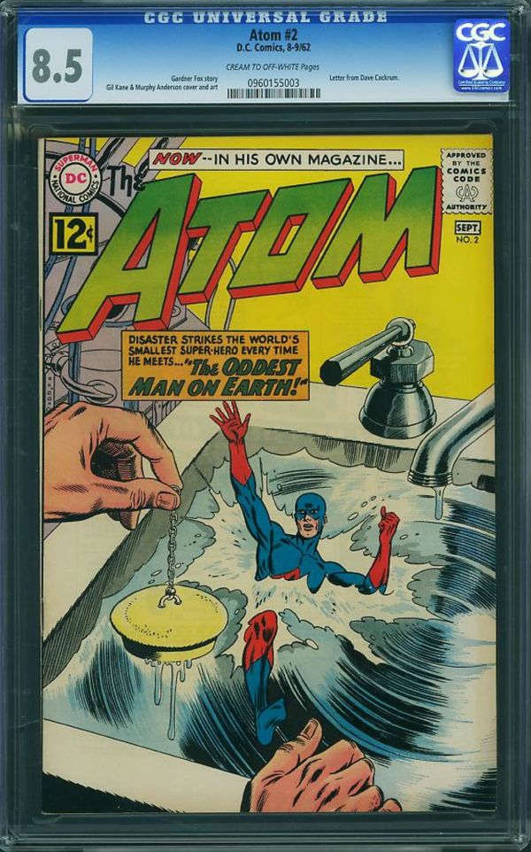 Image for Atom #2 CGC 8.5
