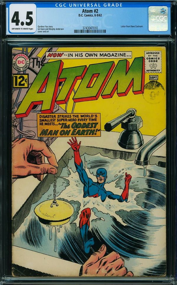 Image for Atom #2 CGC 4.5