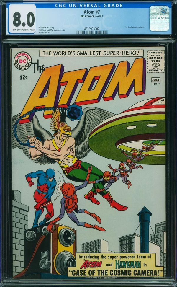 Image for Atom #7 CGC 8.0