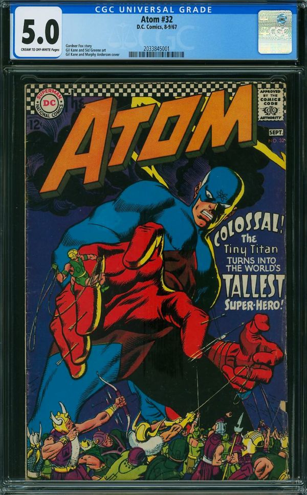 Image for Atom #32 CGC 5.0