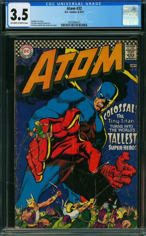 Image for Atom #32 CGC 3.5