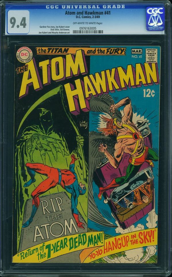 Image for Atom and Hawkman #41 CGC 9.4