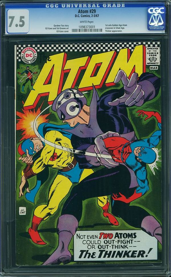 Image for Atom #29 CGC 7.5