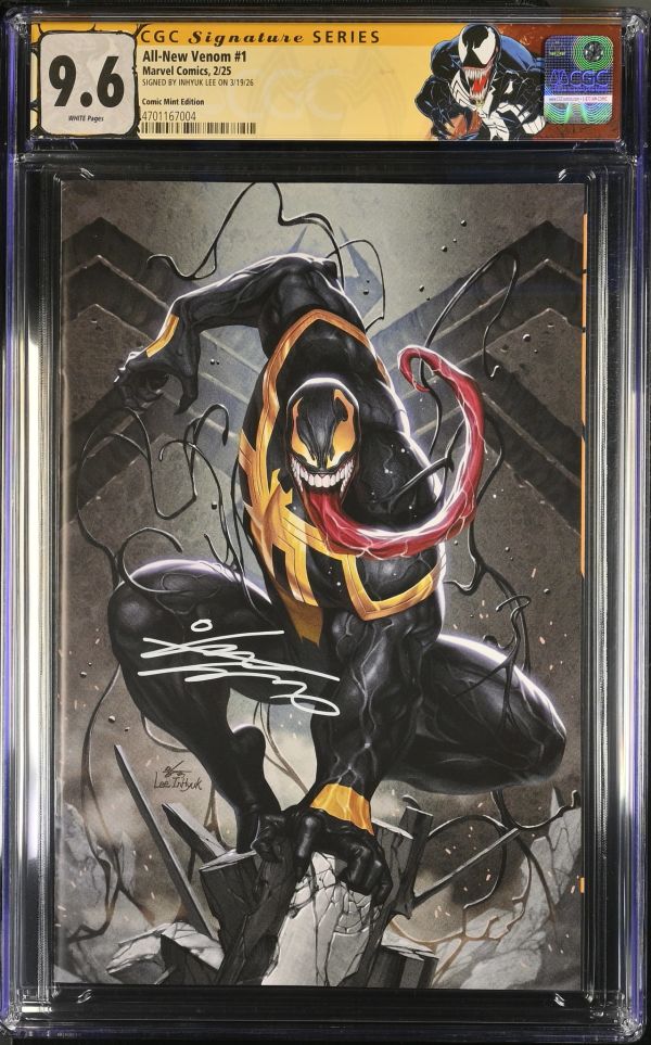 Image for All-New Venom #1 CGC 9.6 Signed by Inhyuk Lee
