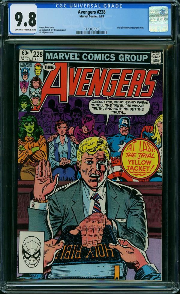 Image for Avengers #228 CGC 9.8